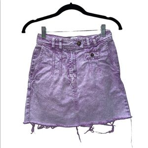 Urban Outfitters BDG purple denim skirt